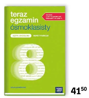 Książka Teraz egzamin ósmoklasisty Język Angielski Repetytorium Nowa Era promocja w Empik