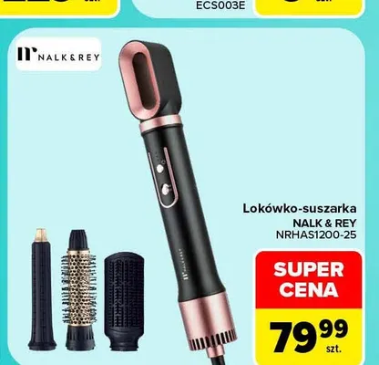 Lokówko-suszarka NRHAS1200-25 Nalk & Rey promocja w Carrefour