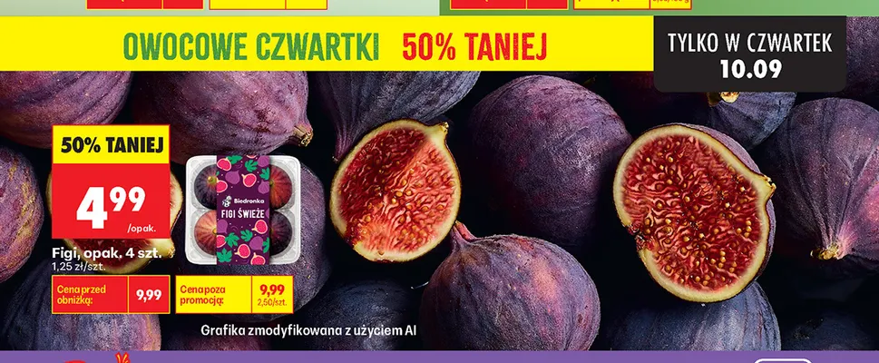 Figi świeże Biedronka promocja w Biedronka