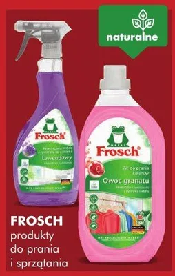 Produkty do prania i sprzątania Frosch promocja w Super-Pharm