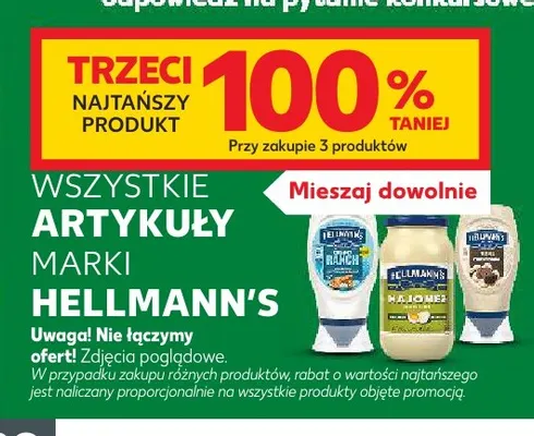 Sos sałatkowy Hellmann's Ranch promocja w Kaufland