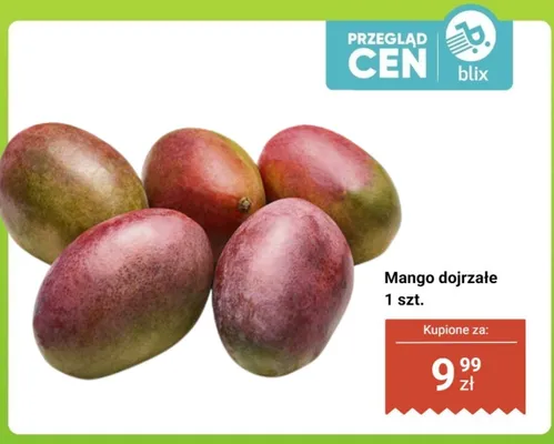Mango dojrzałe 1 szt, promocja w Biedronka