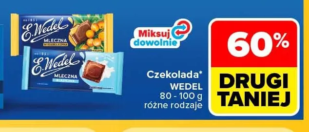Czekolada E.Wedel promocja w Carrefour