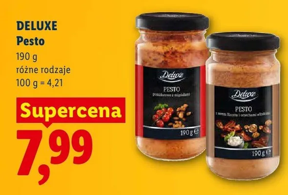 Pesto  promocja w Lidl