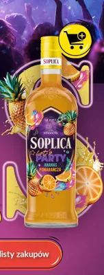 Likier Soplica Let's Party Ananas & Pomarańcza promocja w Biedronka
