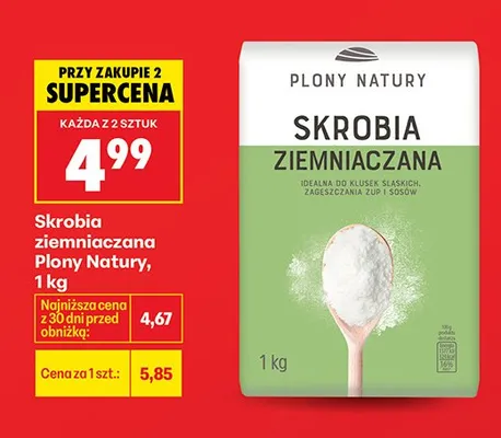 Skrobia ziemniaczana promocja w Biedronka