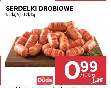 Serdelki drobiowe promocja w Stokrotka