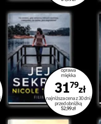 Książka Jej sekret Nicole Trope promocja w Empik