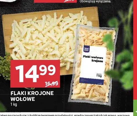 Flaki krojone wołowe promocja w Stokrotka