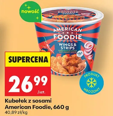 Kubełek z sosami promocja w Biedronka