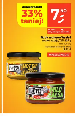 Dip do nachosów Wanted Hot Dip with Cheese promocja w Dealz