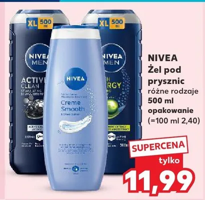 Żel pod prysznic różne rodzaje promocja w Kaufland