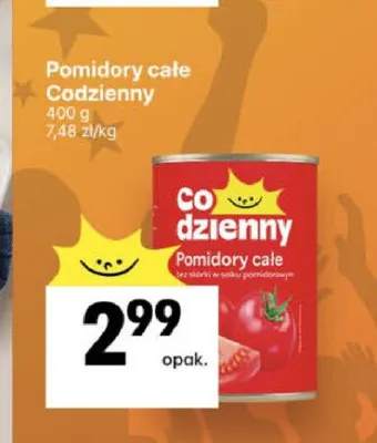 Pomidory całe Codzienny promocja w Delikatesy Centrum