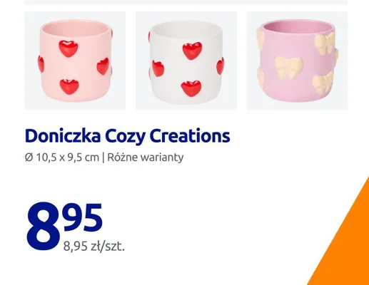 Doniczka Cozy Creations promocja w Action