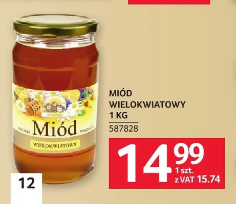 Miód wielokwiatowy promocja w Selgros