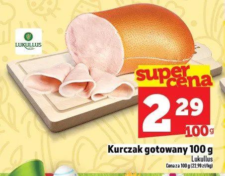 Kurczak gotowany promocja w TOPAZ