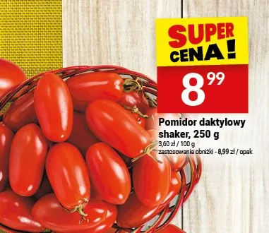 Pomidor daktylowy shaker promocja w Twój Market