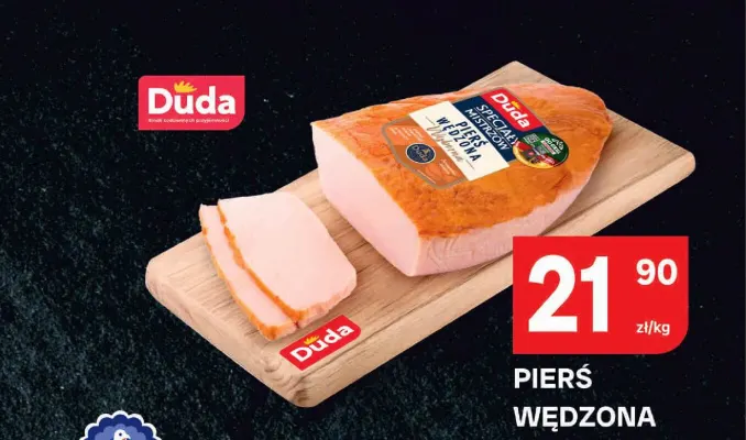 Pierś wędzona Duda promocja w Chorten