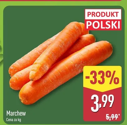 Marchew polska promocja w Aldi