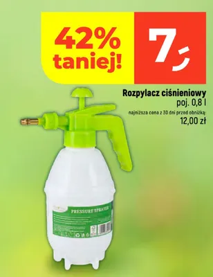 Rozpylacz ciśnieniowy 0,8 l promocja w Dealz