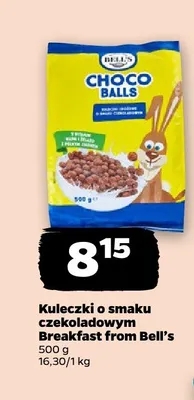 Kuleczki o smaku czekoladowym Breakfast Bell's promocja w Netto