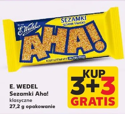 Sezamki Aha! klasyczne promocja w Kaufland