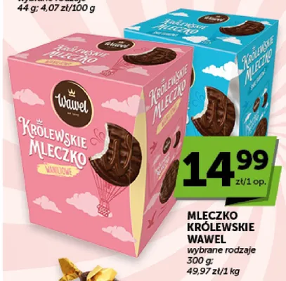 Mleczko Królewskie Wawel Waniliowe promocja w Euro Sklep