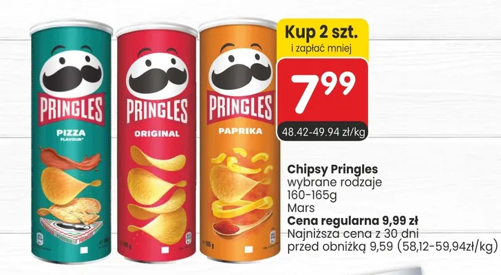 Chipsy Pringles Pizza promocja w Market Point