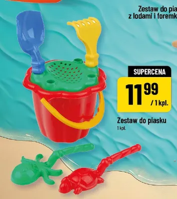 Zestaw do piasku promocja w POLOmarket