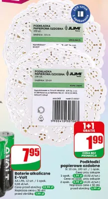Podkładki papierowe ozdobne Jumi Home 10 cm promocja w Dino