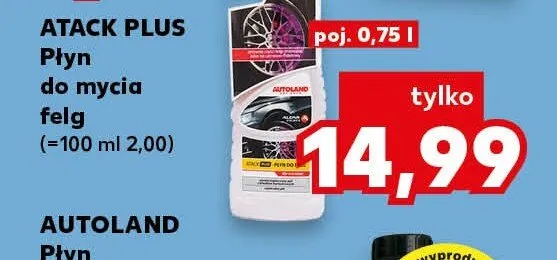 Płyn do mycia felg ATACK PLUS promocja w Kaufland