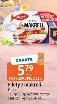 Filety z makreli promocja w Leclerc