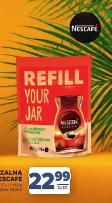 Kawa rozpuszczalna NESCAFÉ classic torebka promocja w Stokrotka