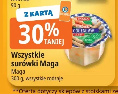 Surówki Maga promocja w Leclerc