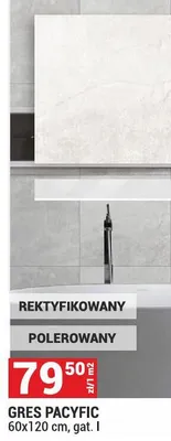 Płytki GRES PACYFIC promocja w Merkury Market