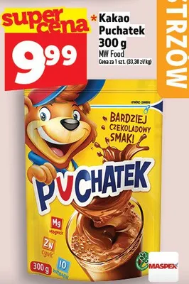 Kakao Puchatek promocja w TOPAZ