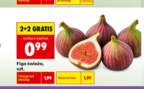 Figa świeża promocja w Biedronka