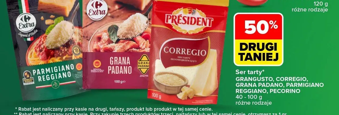 Ser tarty Grangusto promocja w Carrefour