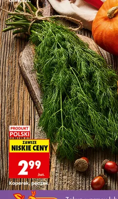 Koperek pęczek promocja w Biedronka