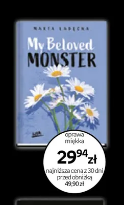 Książka My Beloved Monster Marta Łabęcka promocja w Empik