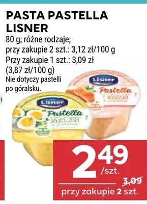 Pasta Pastella Lisner promocja w Stokrotka