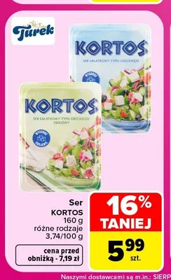 Ser Kortos promocja w Carrefour Market