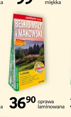Mapa laminowana Beskid Mały i Makowski Comfort! Map Expressmap promocja w Empik