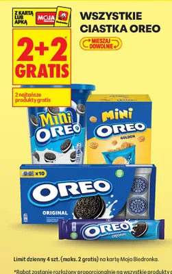 Ciastka Oreo promocja w Biedronka