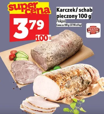 Karczek/schab pieczony promocja w TOPAZ