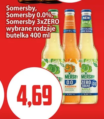 Piwo bezalkoholowe Somersby Sugar Apple promocja w Kupiec