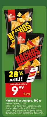 Nachos solone Tres Amigos promocja w Twój Market
