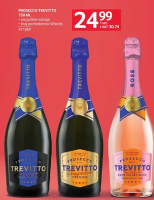 Prosecco Trevitto promocja w Selgros