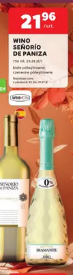 Wino białe Señorío de Paniza półwytrawne promocja w Stokrotka