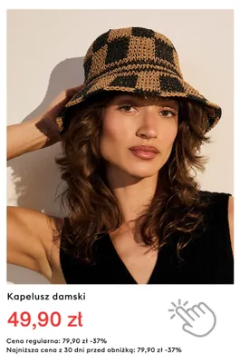 Kapelusz damski promocja w Medicine